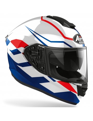 CASCO AIROH ST 501 - FROST BLUE/RED...