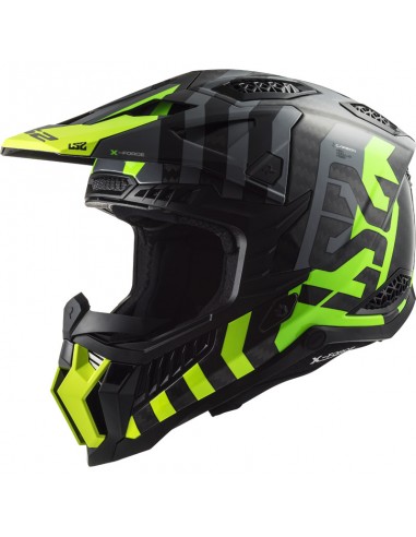 Ls2 X-force Barrier Helmet Yellow Green