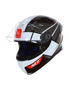 MT casco moto integral Targo Bee b5 rojo