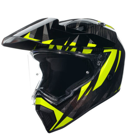 AGV AX9 CARBON STEPPA AMARILLO