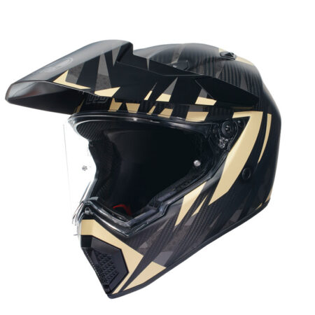 AGV AX9 CARBON STEPPA CREMA