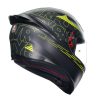 AGV K1 S E2206 TRACK 46 NEGRO/AMARILLO 2