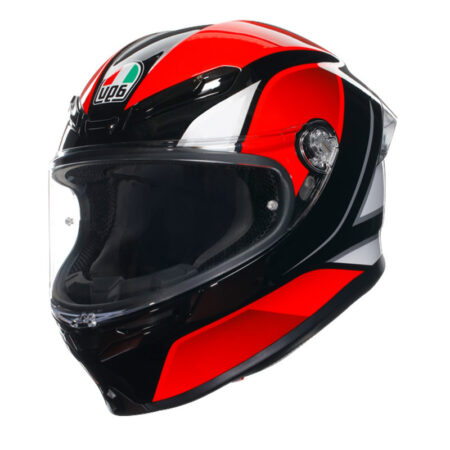 AGV K6 S E2206 HYPHEN ROJO