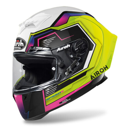 AIROH GP550 S RUSH NEON