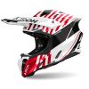 AIROH TWIST 3 THUNDER BLANCO/ROJO AIROH TWIST 3 THUNDER BLANCO/ROJO