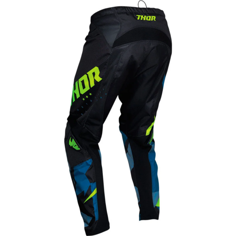 PANTALÓN DE MOTOCROSS THOR SECTOR - WHARSHIP - BLUE ACID 2021 2