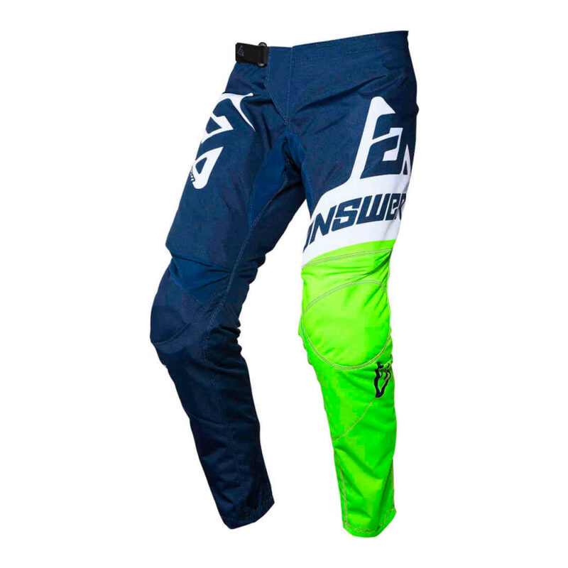 Pantalon Syncron Voyd midnight Verde Flúor Blanco 1