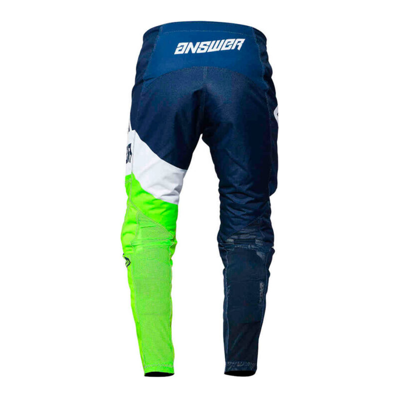 Pantalon Syncron Voyd midnight Verde Flúor Blanco 2