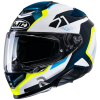 RPHA 71 HAPEL BLANCO:AZUL 1 HJC RPHA 71 HAPEL BLANCO/AZUL