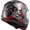 LS2 FF353 RAPID MINI VOODOO NEGRO/ROJO