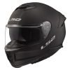 LS2 FF808 STREAM II SOLID NEGRO MATE