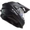 LS2 MX701 EXPLORER SOLID NEGRO MATE