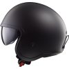 LS2 OF599 SPITFIRE II SOLID NEGRO MATE