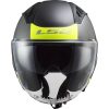 LS2 OF600 COPTER II URBANE NEGRO MATE HI-VIS AMARILLO