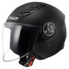LS2 OF616 AIRFLOW II SOLID NEGRO MATE