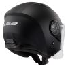 LS2 OF616 AIRFLOW II SOLID NEGRO MATE