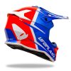 UFO HE13400 MOTOCROSS INTREPID AZUL/ROJO/BLANCO