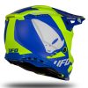 UFO HE169 MOTOCROSS ECHUS AZUL/AMARILLO NEÓN MATE