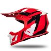 UFO HE172 MOTOCROSS INTREPID ROJO/NEGRO BRILLANTE