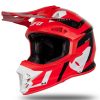UFO HE172 MOTOCROSS INTREPID ROJO/NEGRO BRILLANTE