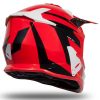 UFO HE172 MOTOCROSS INTREPID ROJO/NEGRO BRILLANTE