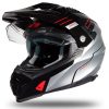 UFO HE178 MOTOCROSS ENDURO ARIES NEGRO/GRIS BRILLANTE