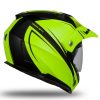 UFO HE179 MOTOCROSS ENDURO ARIES NEGRO/AMARILLO NEÓN MATE