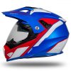 UFO HE181 MOTOCROSS ENDURO ARIES AZUL/ROJO/BLANCO BRILLANTE