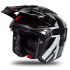 UFO HE184 SHERATAN NEGRO/GRIS/ROJO BRILLANTE