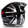 UFO HE184 SHERATAN NEGRO/GRIS/ROJO BRILLANTE