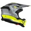 UFO he055 MOTOCROSS DIAMOND GRIS/AMARILLO NEÓN