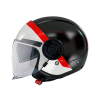 MT VIALE SV 68 UNIT MATE NEGRO ROJO