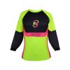 CAMISETA MUJER B-SWIFT SHEYLA ROSA/NEGRO/AMARILLO FLUOR