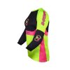 CAMISETA MUJER B-SWIFT SHEYLA ROSA/NEGRO/AMARILLO FLUOR