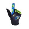 GUANTES OFF ROAD B-SWIFT LUCK NEGRO/AZUL/VERDE FLUOR