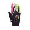 GUANTES OFF ROAD B-SWIFT SHEYLA NEGRO/AMARILLO FLUOR/ROSA